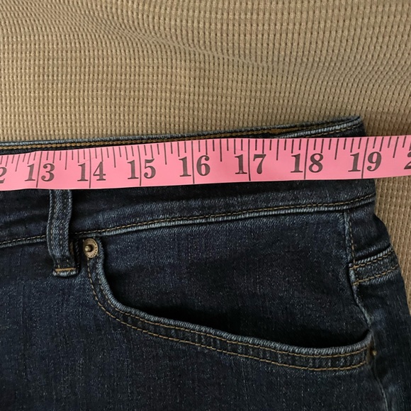 18 W Lauren Ralph Lauren Classic Blue Women's Jeans Modern-Straight Curvy - Picture 6 of 16